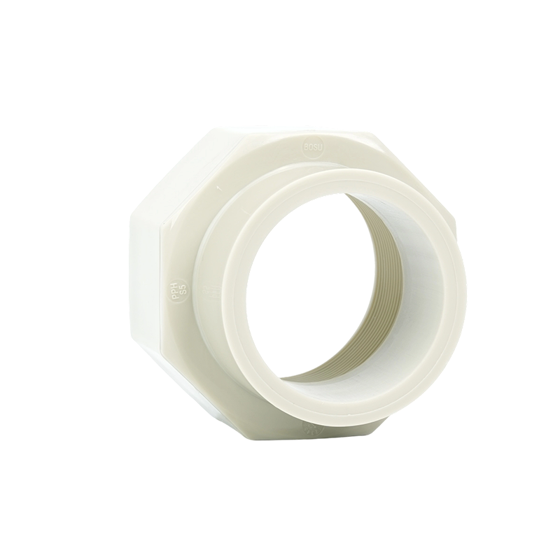 Encaixe de solda de topo curto reto com rosca interna β-PPH